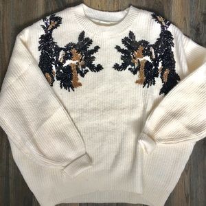 Sweater with gorgeous sequin